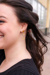 LEXI GOLD FOIL EARRINGS