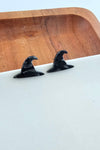 WITCH HAT STUDS HALLOWEEN EARRINGS