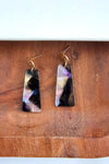 MIA MINI EARRINGS MIDNIGHT OPAL