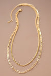 18K WATERPROOF NON-TARNISH LAYERED NECKLACE