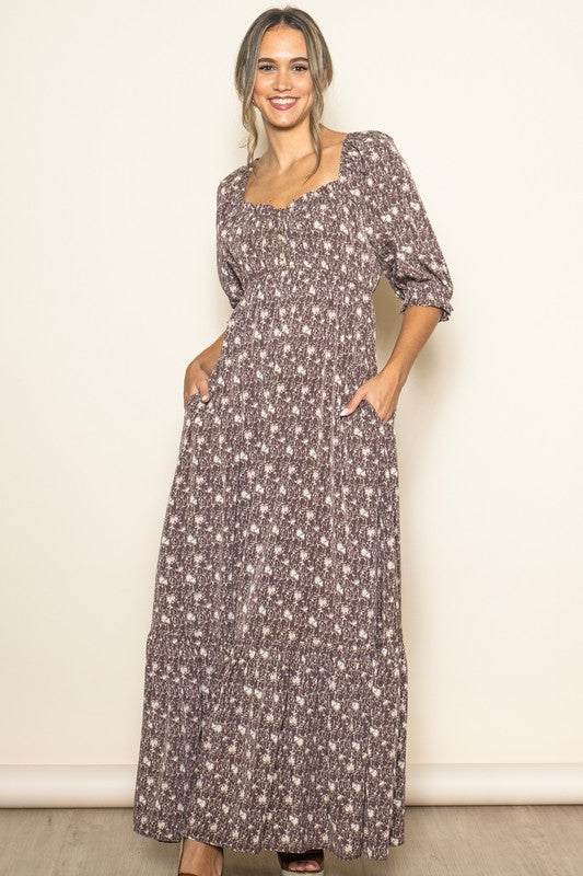 TRUST MY WAY MAXI DRESS