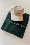 COOL MOMS CLUB EMBROIDERY SWEATSHIRT