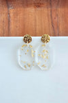 LEXI GOLD FOIL EARRINGS