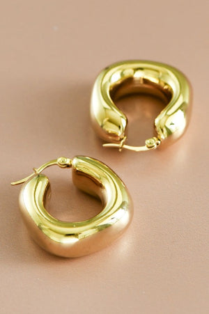 NON-TARNISH HOOP EARRINGS