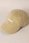 mama EMBROIDERED CAP KHAKI