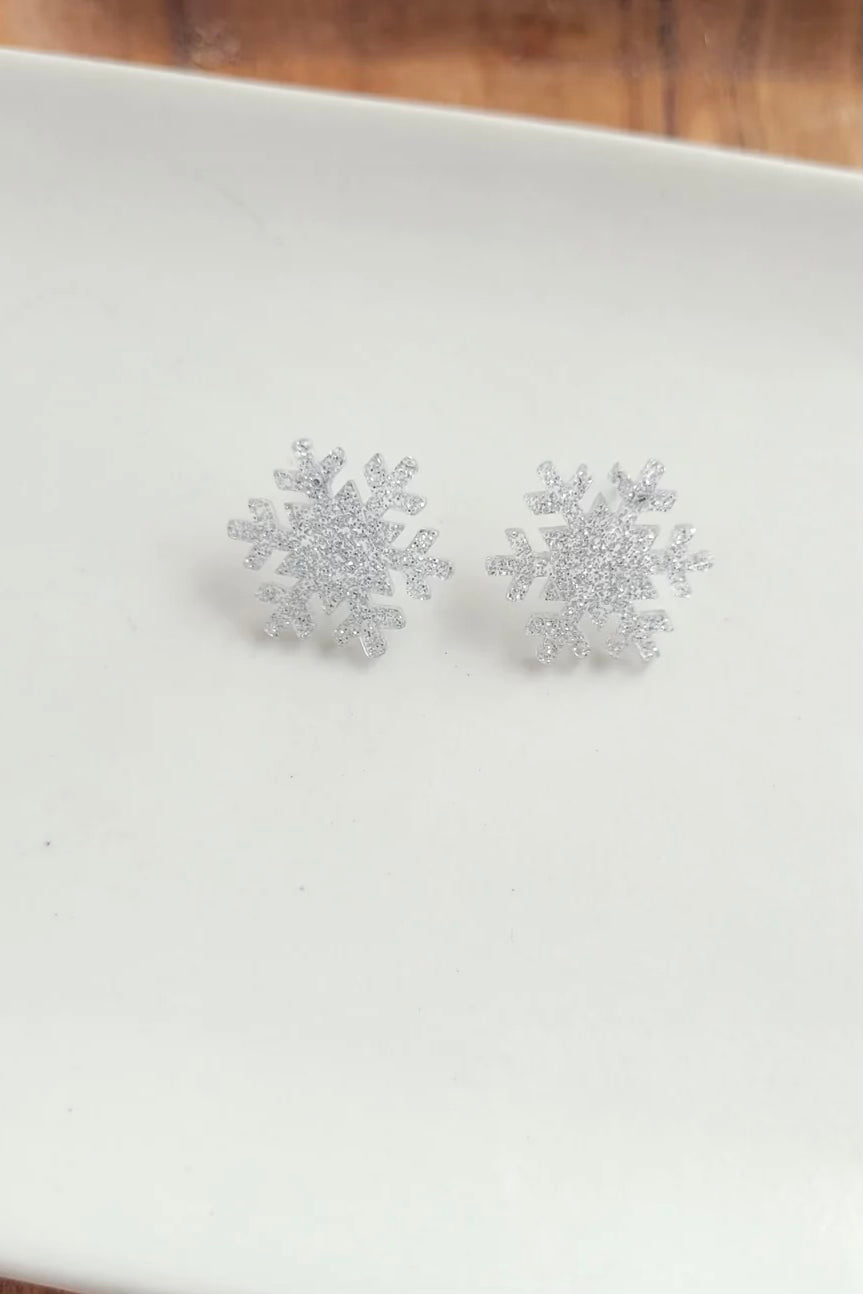 SNOWFLAKE STUDS